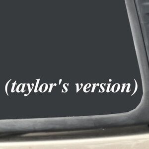 Taylor's Version Sticker Decal